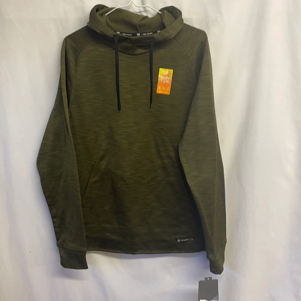 Tek Gear hooded pullover with pockets size small